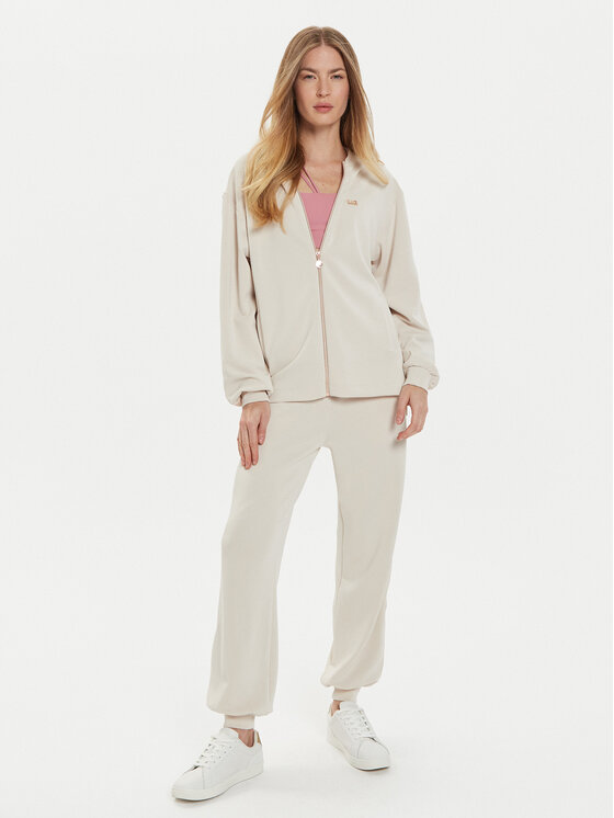 EA7 Emporio Armani EA7 Emporio Armani Džemperis 6DTM25 TJZBZ 1120 Smėlio Relaxed Fit