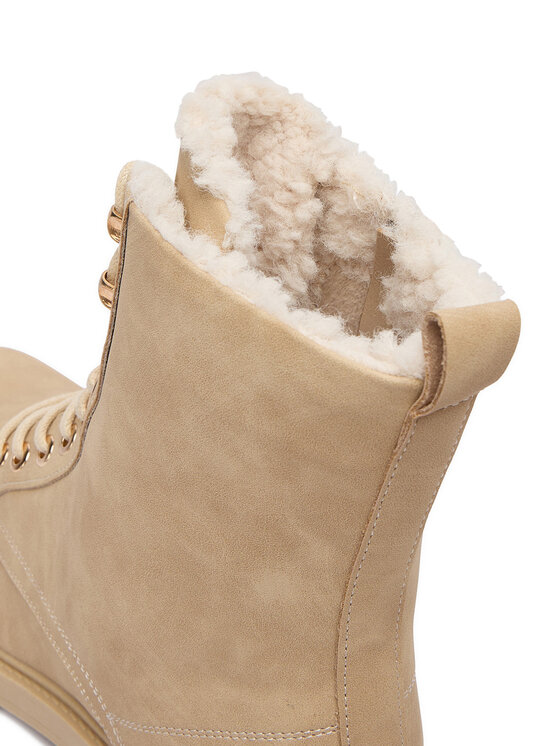 DeeZee DeeZee Schnürschuhe HX24016-1 Beige