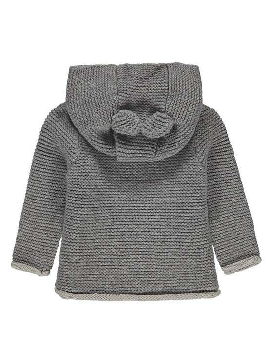 Kanz Kanz Bluza 1842807-8801 Szary Basic Fit