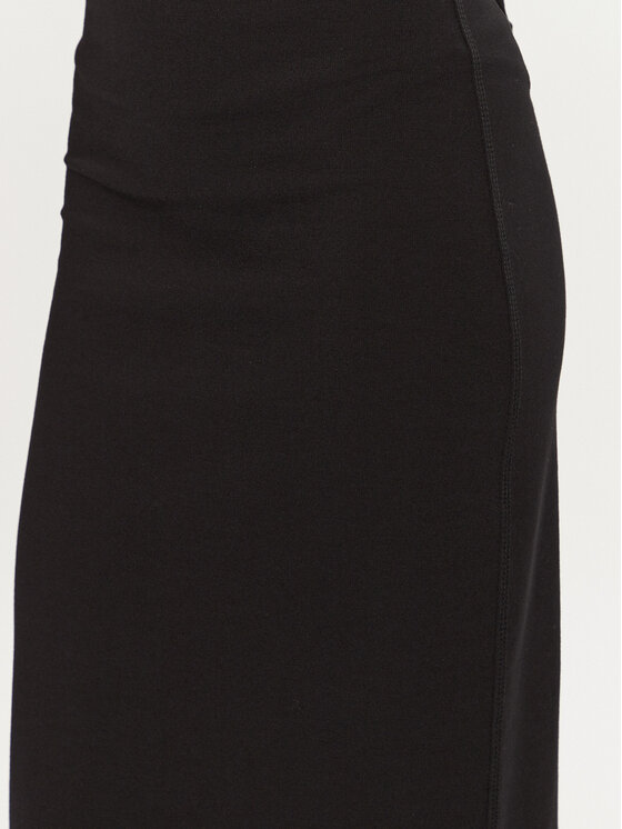 ViCOLO ViCOLO Midi szoknya TS0133 Fekete Regular Fit