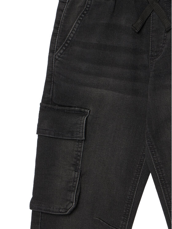 Mayoral Mayoral Džinsai 7560 Juoda Regular Fit