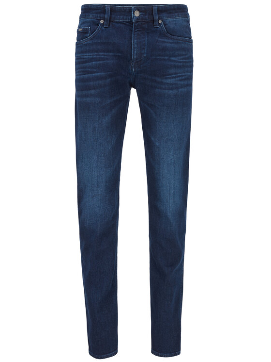 Boss Jeans Hlače Delaware3 50432426 Mornarsko Modra Slim Fit