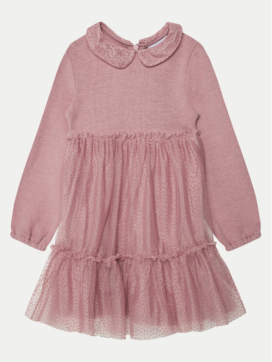 OVS OVS Elegáns ruha 2143163 Rózsaszín Regular Fit