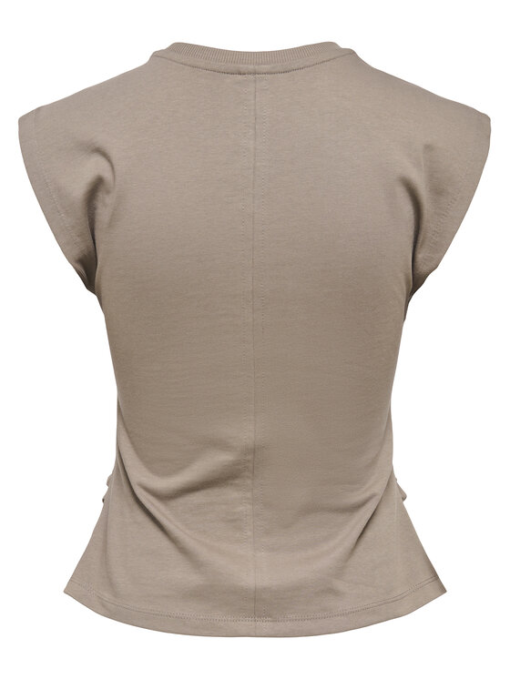 ONLY ONLY Тишърт Marie 15372452 Сив Regular Fit