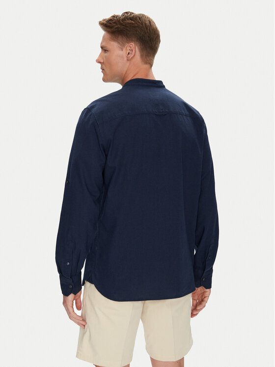 Mustang Mustang Camicia Yuma 1016469 Blu scuro Regular Fit