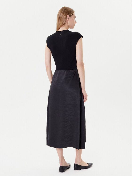 BOSS BOSS Vsakodnevna obleka Ferdolini 50542873 Črna Regular Fit