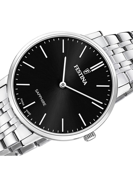 Festina Festina Zegarek F20045-4 Srebrny