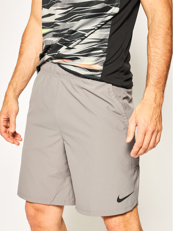 Nike Short de sport Flex 927526 Gris Standard Fit Modivo