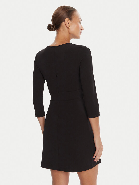 Rinascimento Rinascimento Kokteilikleit CFC0125584003 Must Slim Fit