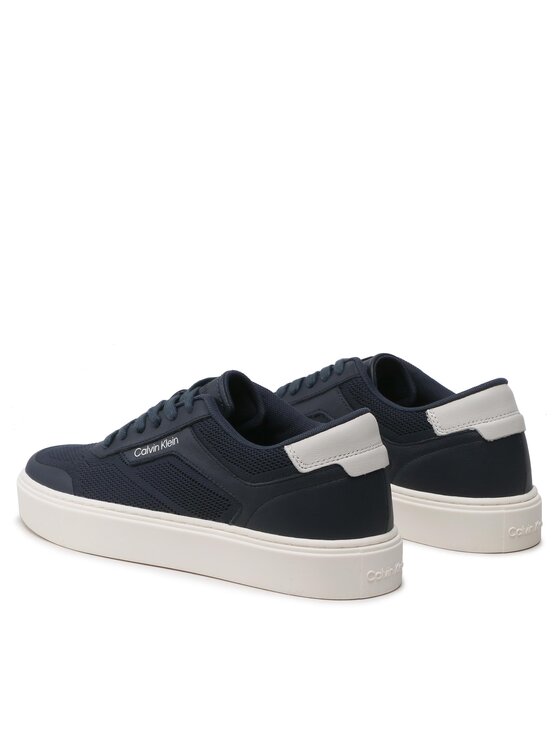 Sneakers Low Top Lace Up Knit HM0HM00922 Blu scuro...