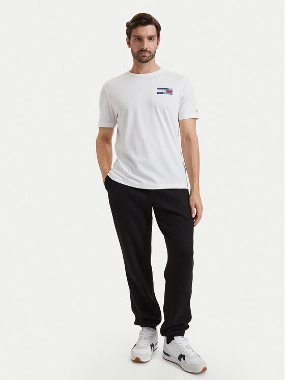 Tommy Hilfiger Tommy Hilfiger Долнище анцуг Essential MW0MW37231 Черен Relaxed Fit