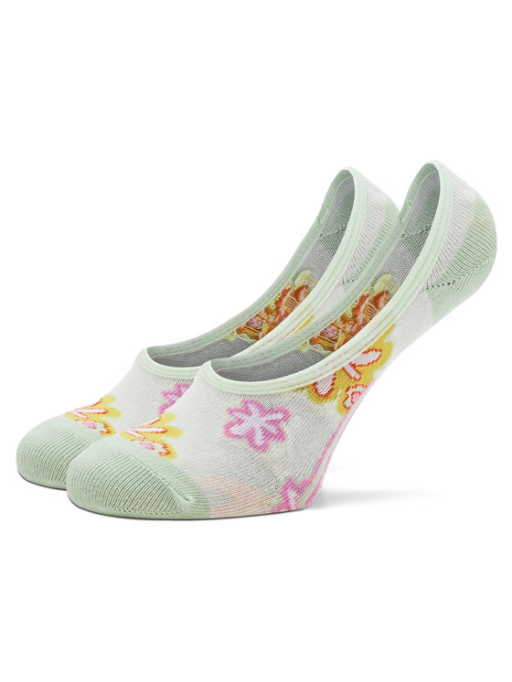Vans Vans Súprava 3 párov krátkych detských ponožiek Psychedelic Floral Cano VN0007B3BM51 Farebná