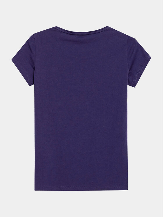 4F 4F T-Shirt 4FAW23TTSHF0906 Niebieski Slim Fit