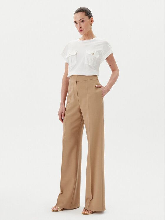 Rinascimento Rinascimento Palaidinė CFC0122690003 Écru Regular Fit