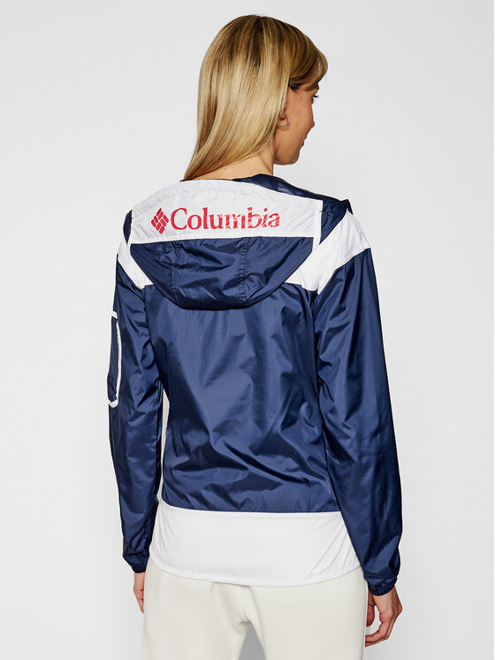 Columbia Columbia Kurtka do biegania Challenger 1870951 Granatowy Regular Fit