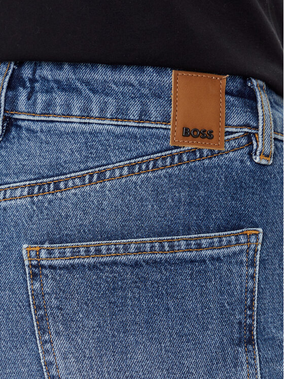 BOSS BOSS Jeans hlače Parkway 50545113 Modra Slim Fit
