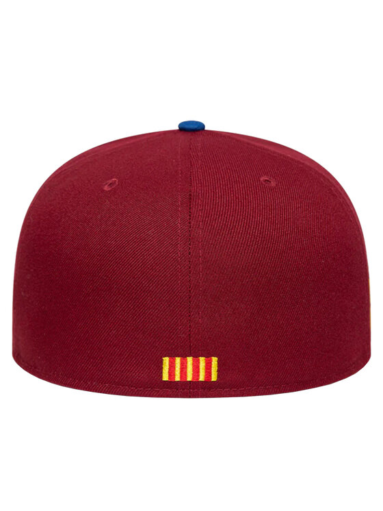New Era New Era Cappellino Mes Que Un 59Fifty FC Barcelona Cap Bordeaux