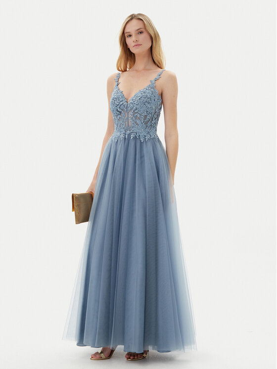 Hey Kyla Hey Kyla Estélyi ruha 5AJ004HK Kék Regular Fit