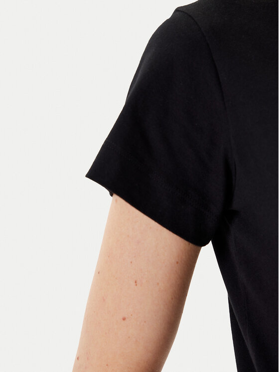 PINKO PINKO T-Shirt Basico 100373 A2RE Czarny Regular Fit