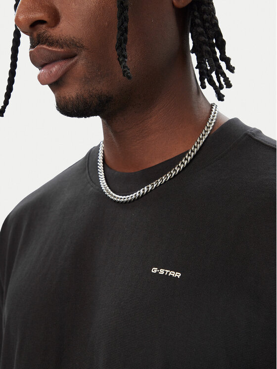 G-STAR G-STAR T-Shirt Base D28588-D593 Czarny Regular Fit