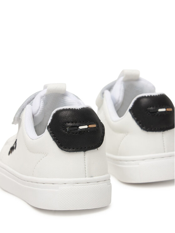 BOSS BOSS Sneakersy J52824 S Bílá