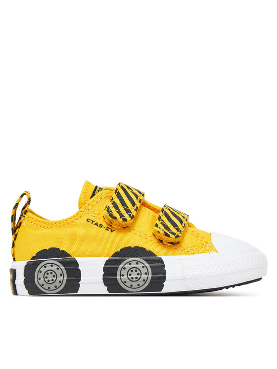 Gyerek Tornacipő Converse, Méret: 26, Sárga, Chuck Taylor All Star Construction Truck Easy-On A11466C