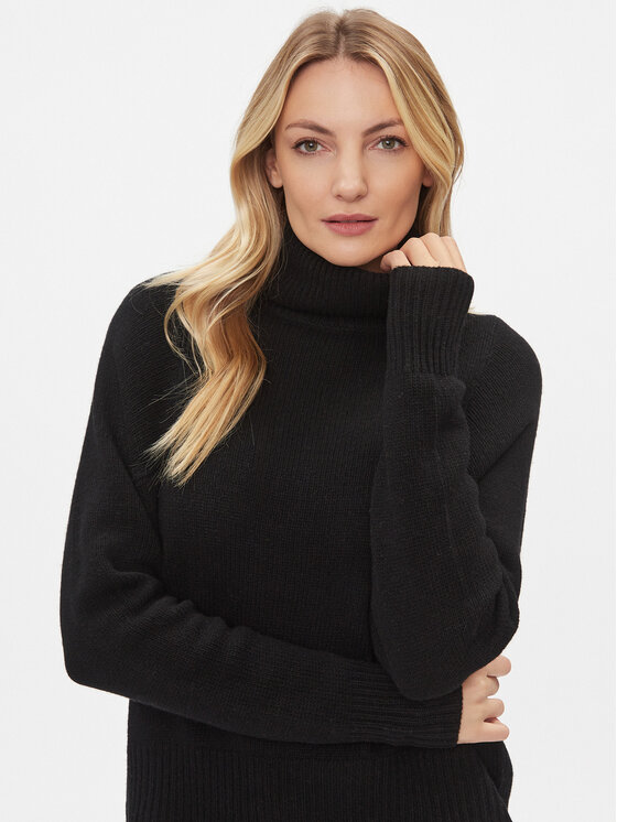 MAX&Co. MAX&Co. Поло Caprera 73641723 Черен Regular Fit