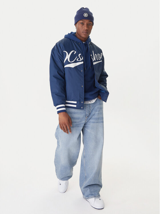 DC Shoes DC Shoes Kurtka bomber EDYJK03266 Granatowy Regular Fit
