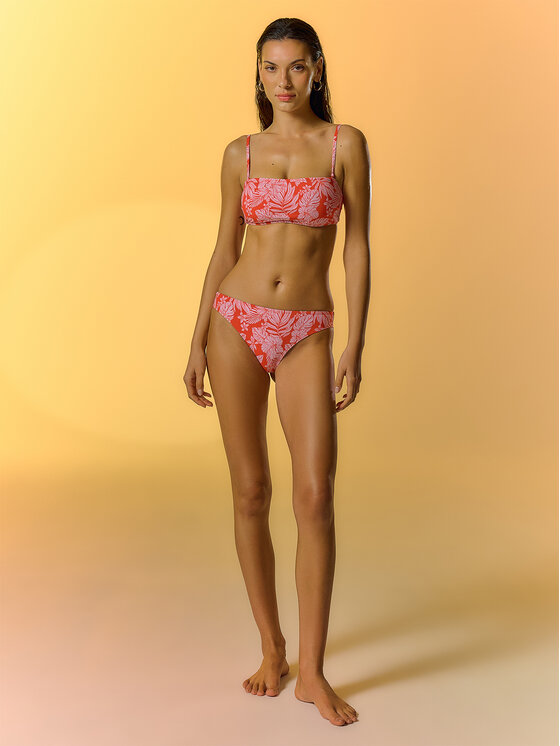 4F 4F Dół od bikini OCEANS KEEPERS Czerwony