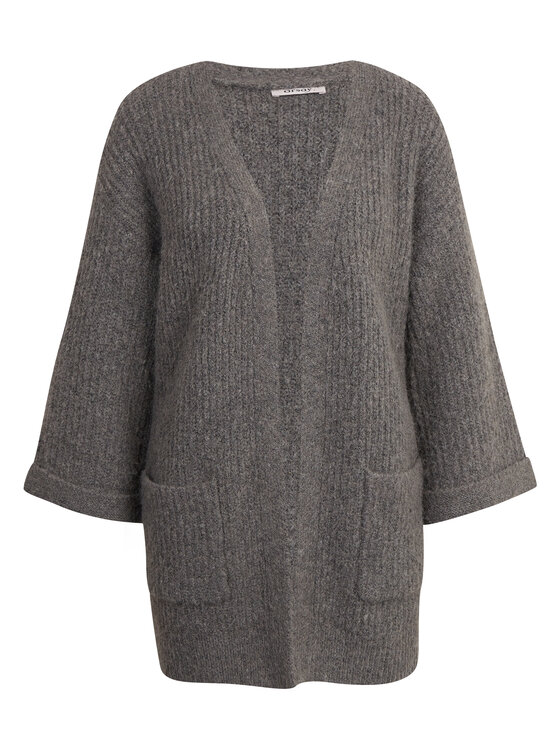 Orsay Orsay Kardigan 1000297635000__XS Szary Oversize