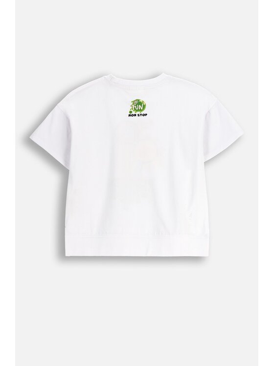 Coccodrillo Coccodrillo T-Shirt WC5143210LGD-001 Biały Regular Fit