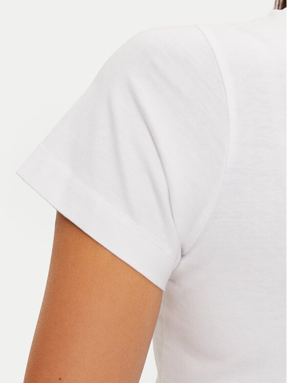 Guess Guess T-shirt V4BI10 KA260 Bijela Regular Fit