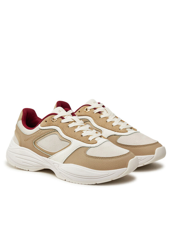Tommy Hilfiger Tommy Hilfiger Tenisice Chunky Runner FW0FW08130 Bež
