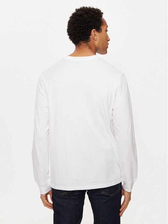 Levi's® Levi's® Longsleeve Graphic Tee 36015-0010 Biały Regular Fit