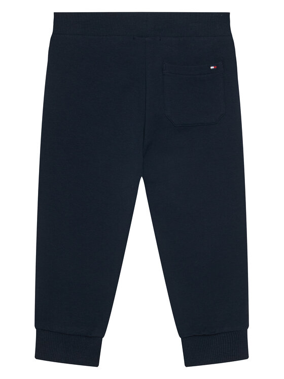 Tommy Hilfiger Tommy Hilfiger Jogginganzug Monotype KN0KN02162 Blau Wide Leg