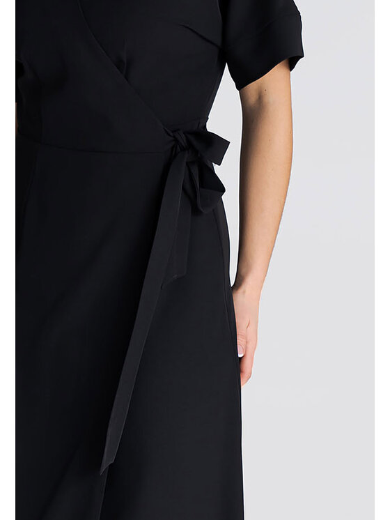 FIGL FIGLFIGL Vestito M959 Nero Regular Fit