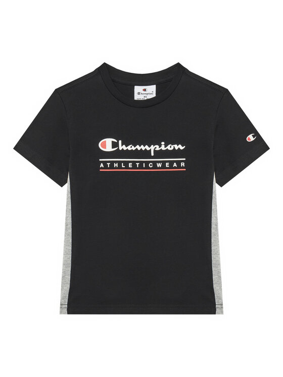 Champion Champion Sada T-shirt a šortky 306992 Černá Regular Fit