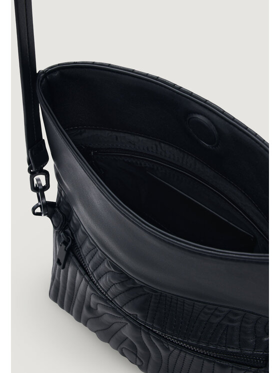 Desigual Desigual Torebka BAG_HELIUM TROKEL BLACK Czarny