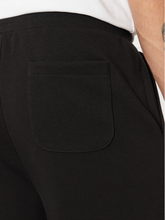 KARL LAGERFELD KARL LAGERFELD Teplákové nohavice 705461 551900 Čierna Regular Fit