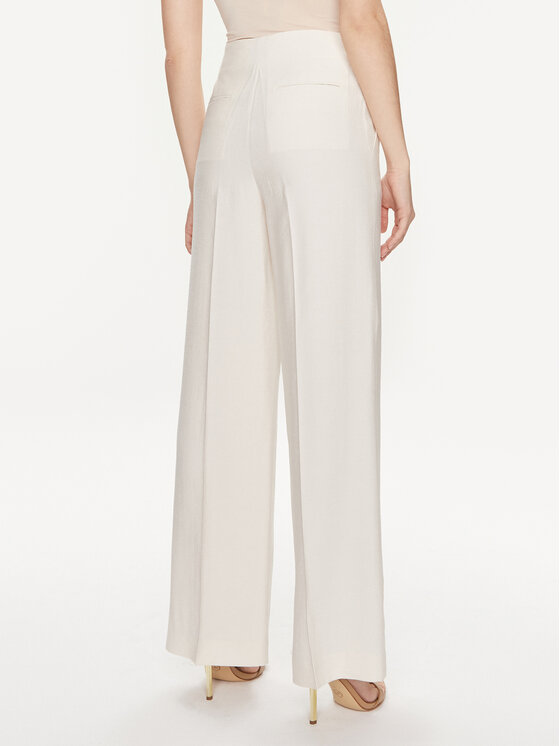 United Colors Of Benetton United Colors Of Benetton Текстилни панталони 4YFWDF05P Екрю Regular Fit