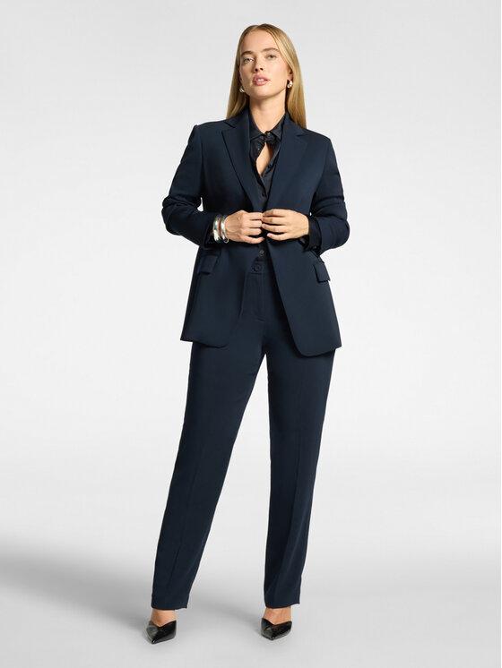 Elena Mirò Elena Mirò Marynarka Q144P000084N034 Niebieski Regular Fit