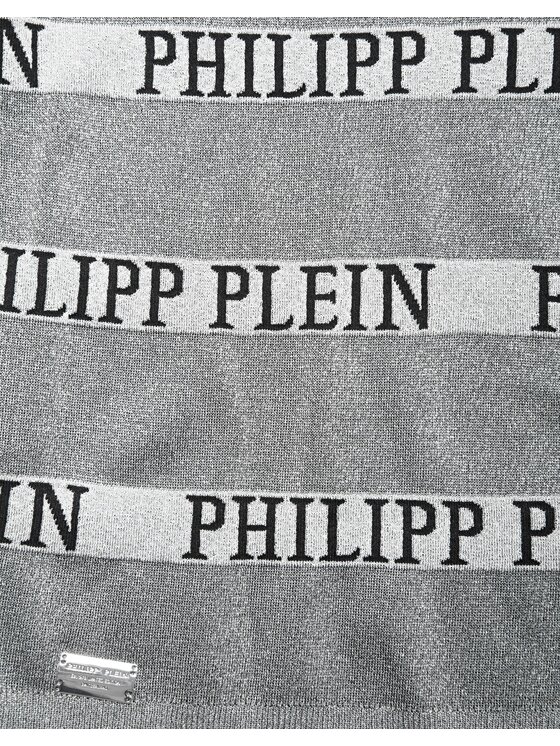 PHILIPP PLEIN PHILIPP PLEIN Sukienka codzienna 30308 Beżowy Basic Fit