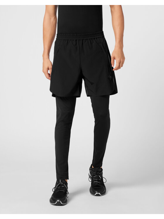 Plein Sport Męskie Joggery, rozmiar XL, Czarne, 14215