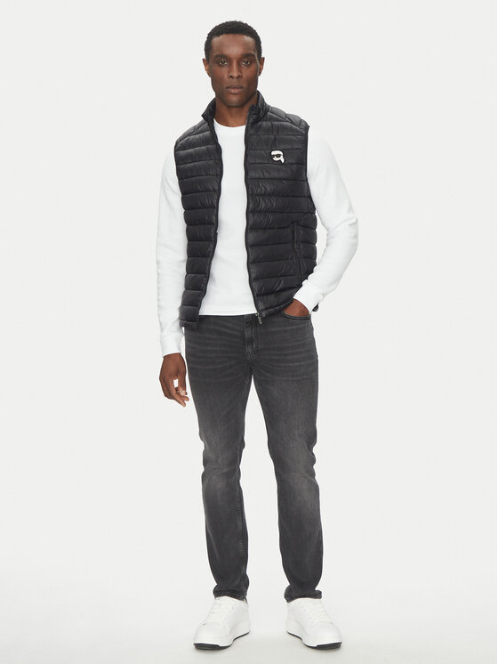 KARL LAGERFELD KARL LAGERFELD Безрукавка 505711 500590 Чорний Regular Fit