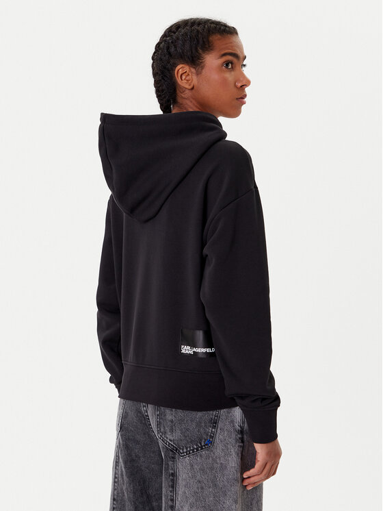 Karl Lagerfeld Jeans Karl Lagerfeld Jeans Sweatshirt A2W20053 Schwarz Regular Fit