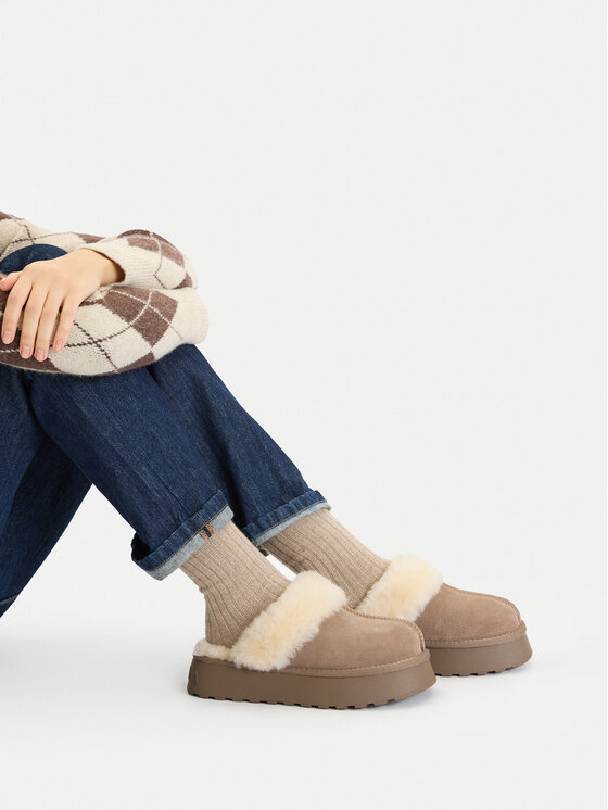 Badura Badura Pantofole EO-EDI-TS6292 Grigio