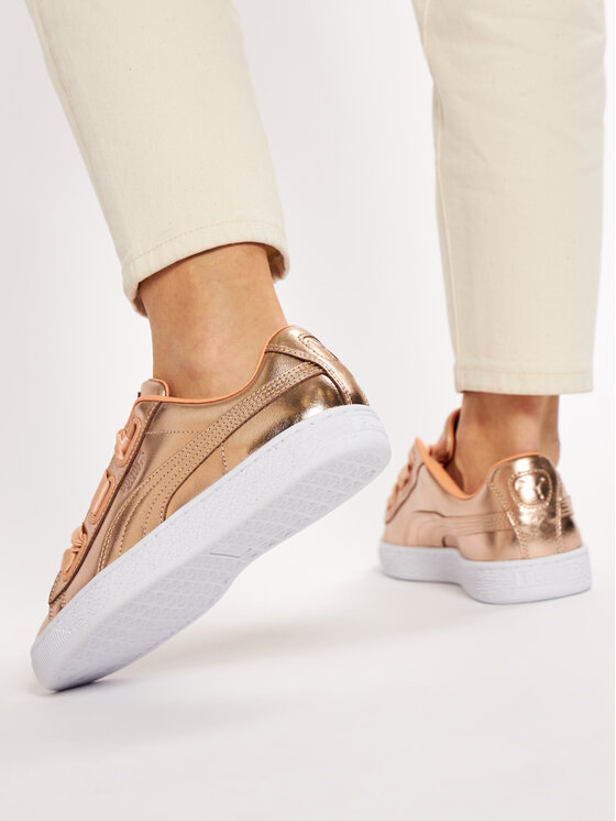 Puma basket sales heart oro