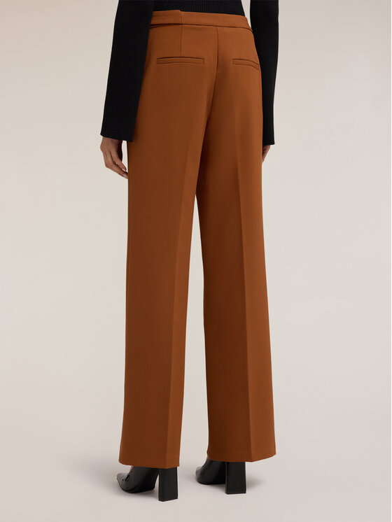 Motivi Motivi Pantaloni di tessuto P099Q004180N022 Marrone Over Fit