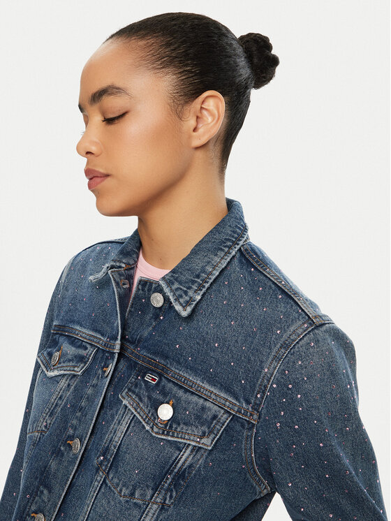 Tommy Jeans Tommy Jeans Джинсова куртка Classic DW0DW19781 Голубий Regular Fit