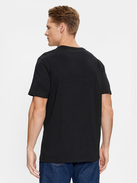 Gap Gap T-krekls 753766-00 Melns Regular Fit